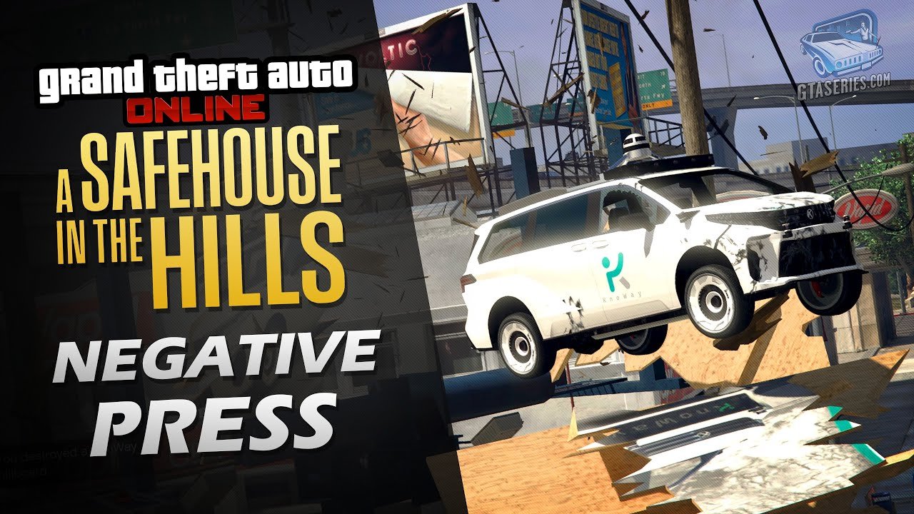 GTA Online – KnoWay Out Mission #1 – Negative Press [Hard – Solo]