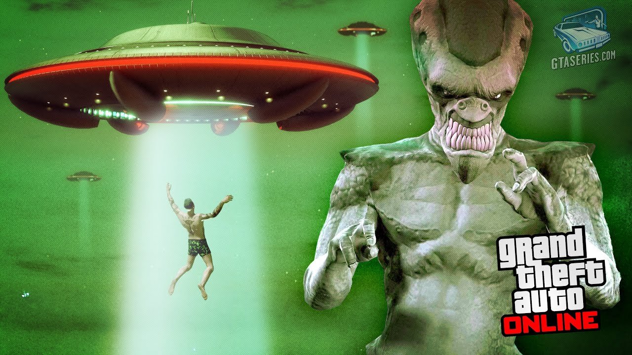 GTA Online – Alien UFO Sightseeing (Unlock Gray Space Interloper Outfit) [Halloween 2025]