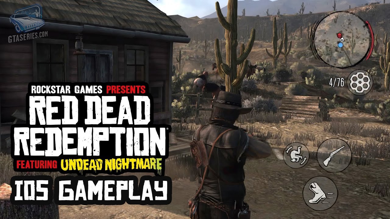 Red Dead Redemption & Undead Nightmare iOS Gameplay
