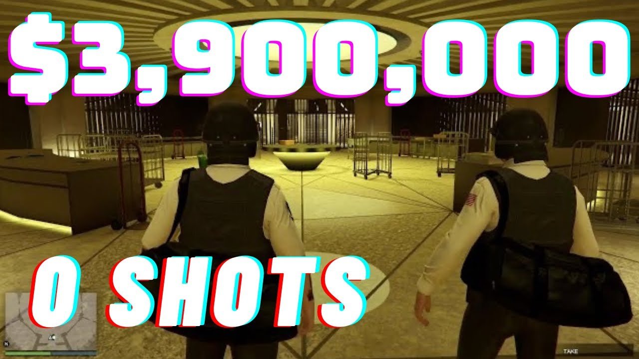 GTA 5 Online Casino Heist: Artwork ,900,000 – No Bullets Wasted