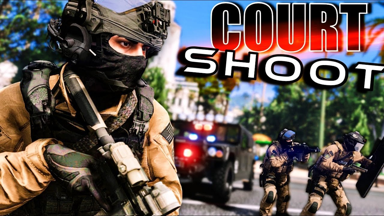 City Hall Down | GTA 5 SWAT Movie [4K] (Machinima)
