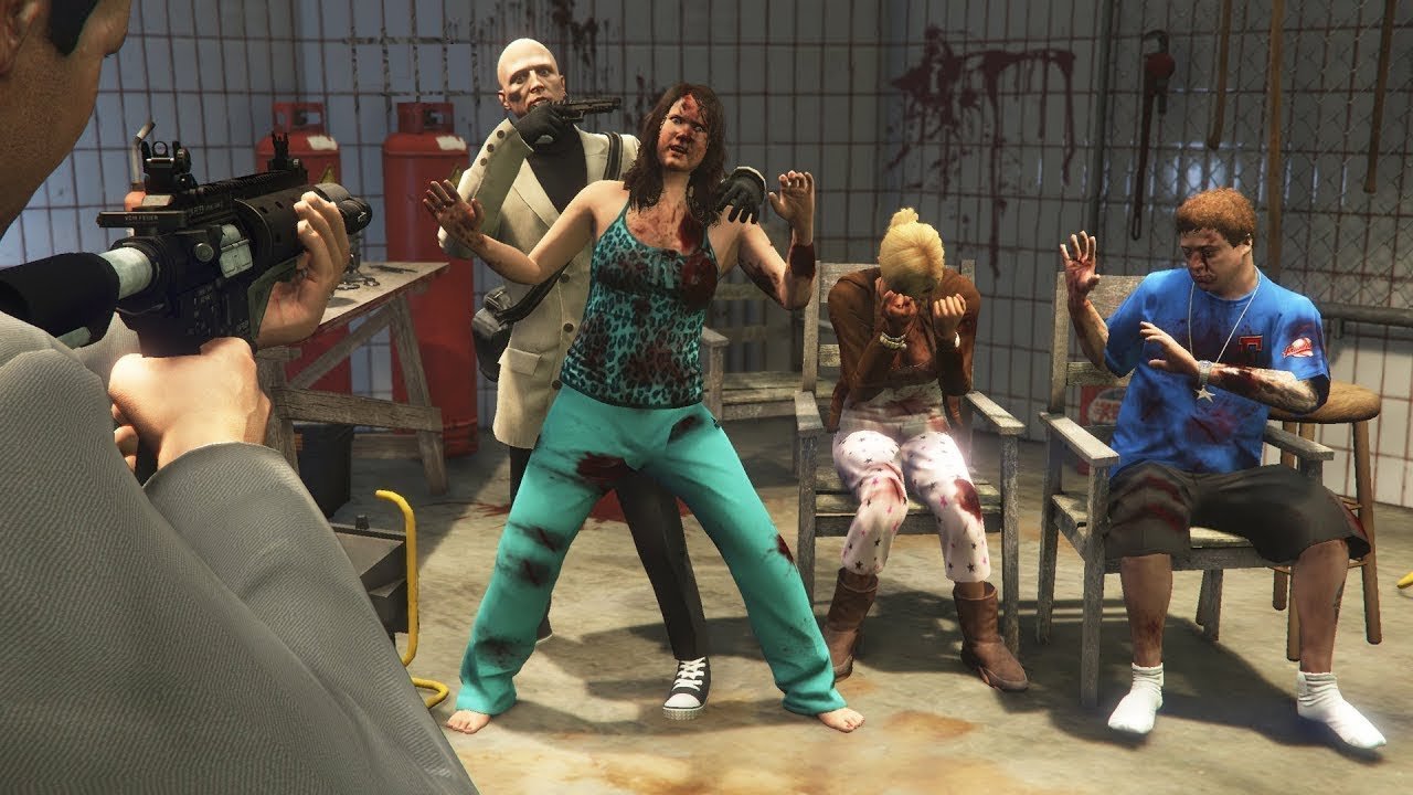 Michael’s Family was kidnapped in GTA 5 (Rescue Mission)