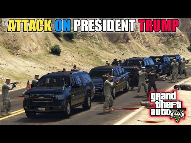 GTA 5 | Attack on President | Security in Action | Game Lovers