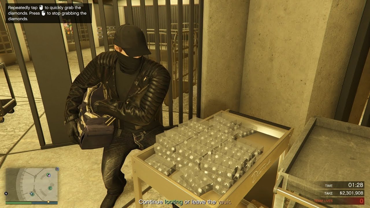 GTA Online Casino Heist: Stealing Diamonds ,619,000 | Silent & Sneaky (Elite & Hard Mode)