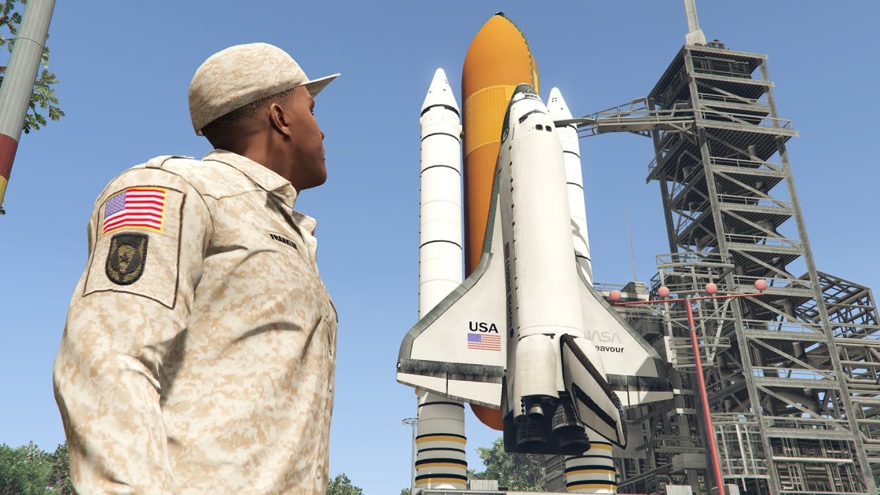 GTA 5 – Space Mission with Franklin! (Grand Theft Space)