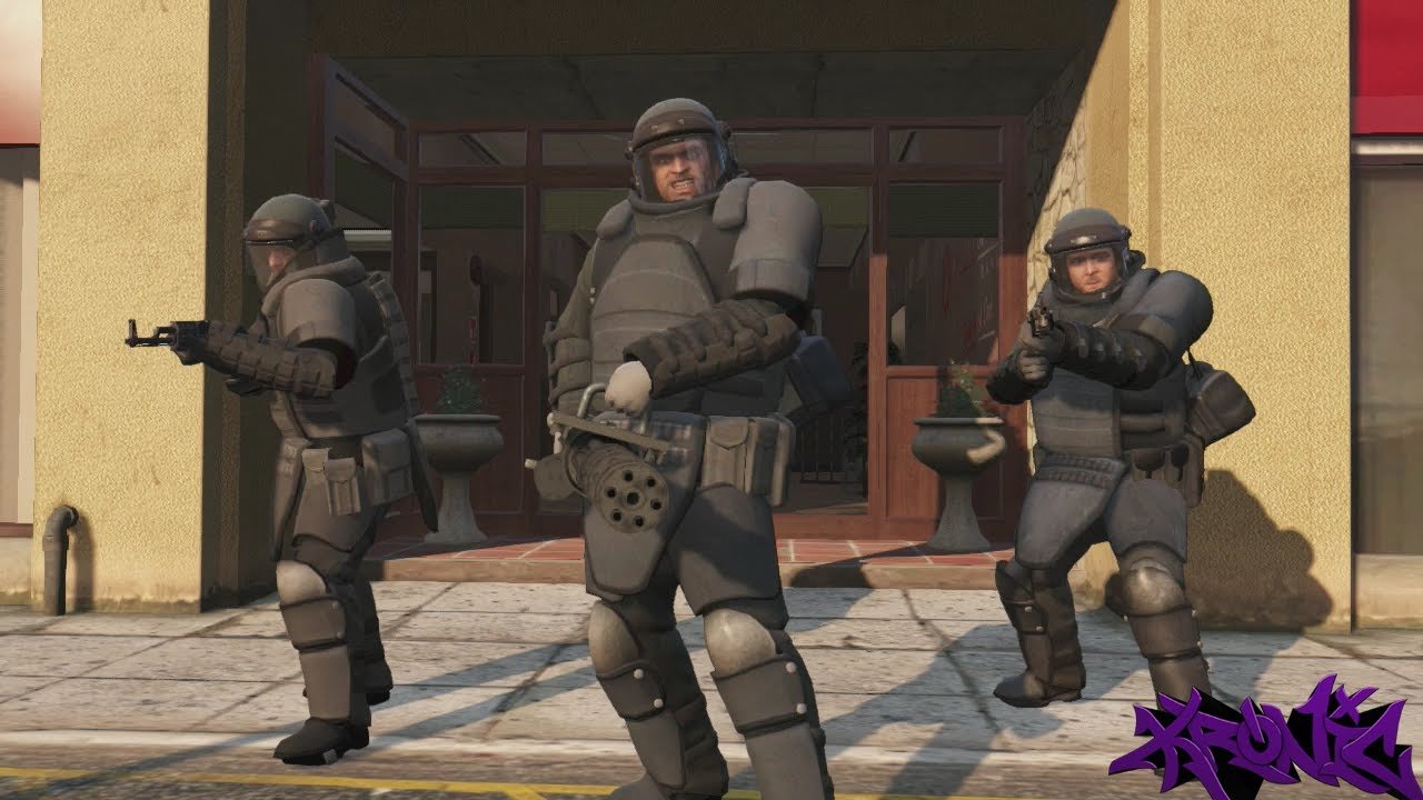 GTA 5: Juggernaut Suit Bank Heist Mission – The Paleto Score – GTA V Gameplay