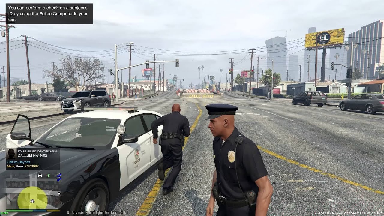 GTA 5 PC MODS – LSPDFR – POLICE SIMULATOR – EP 23 (NO COMMENTARY) CITY PATROL DODGE CHARGER