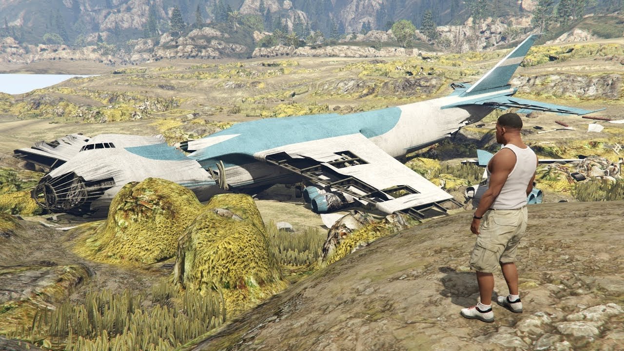 GTA 5 – All Underwater Easter Eggs and Secrets! (No Water)
