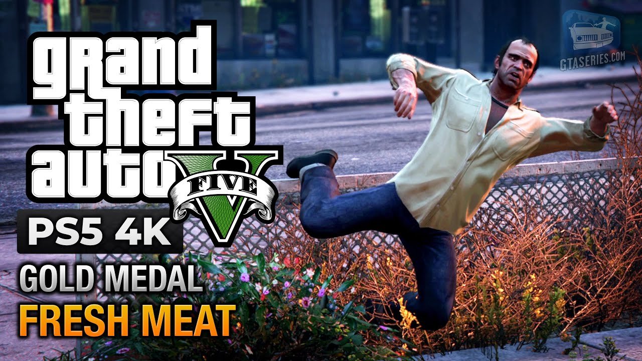 GTA 5 PS5 – Mission #58 – Fresh Meat [Gold Medal Guide – 4K 60fps]