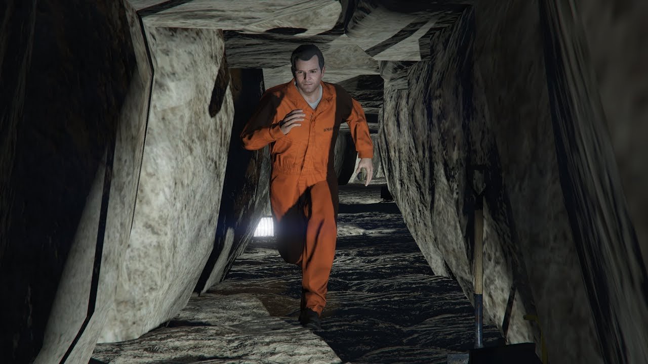 GTA 5 – Prison Break Mission with Michael! (Secret Escape Tunnel) GTA 5 – Prison Break Mission with Michael! (Secret Escape Tunnel)